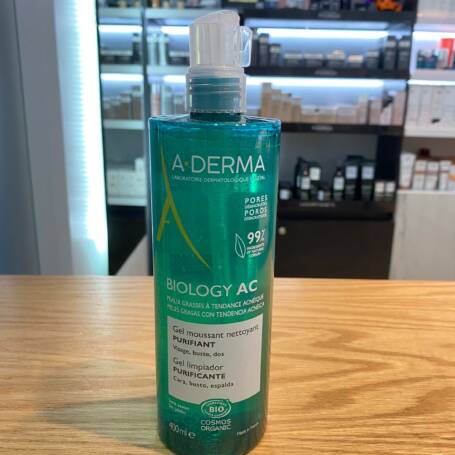 A-DERMA BIOLOGY AC GEL MOUSSANT 400ML